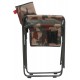 Camping Folding Chair With Arms frame Iron Camouflage